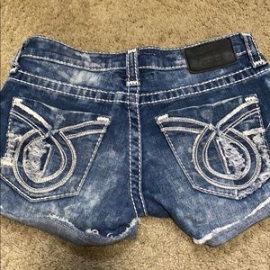 Big star jean shorts